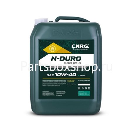 Масло моторное 10W40 N-Duro Eco Gas CF  CNRG